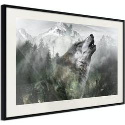 Arkiio Affisch Howling Wolf [Poster] 30x20 Poster